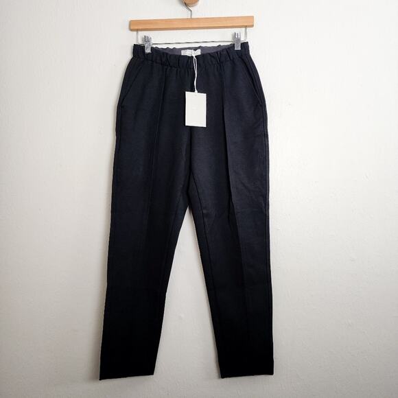 NEW Everlane Black The Dream Knit Tailored Trouser Sweatpant Work Pant - Picture 1 of 10
